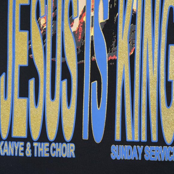 Kanye West Awge Sunday Service Jesus Ls King T Shirt - Picture 4 of 6